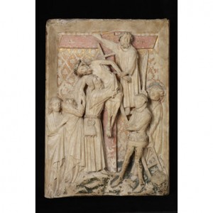 Christ being taken down from the crusifix