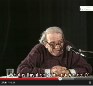 deleuze what is this if only the cinema can do it